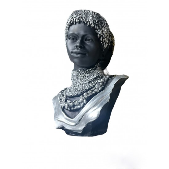  African Woman Silver