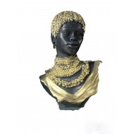 African Woman Gold