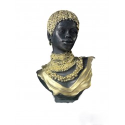 African Woman Gold