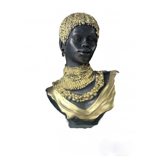 African Woman Gold